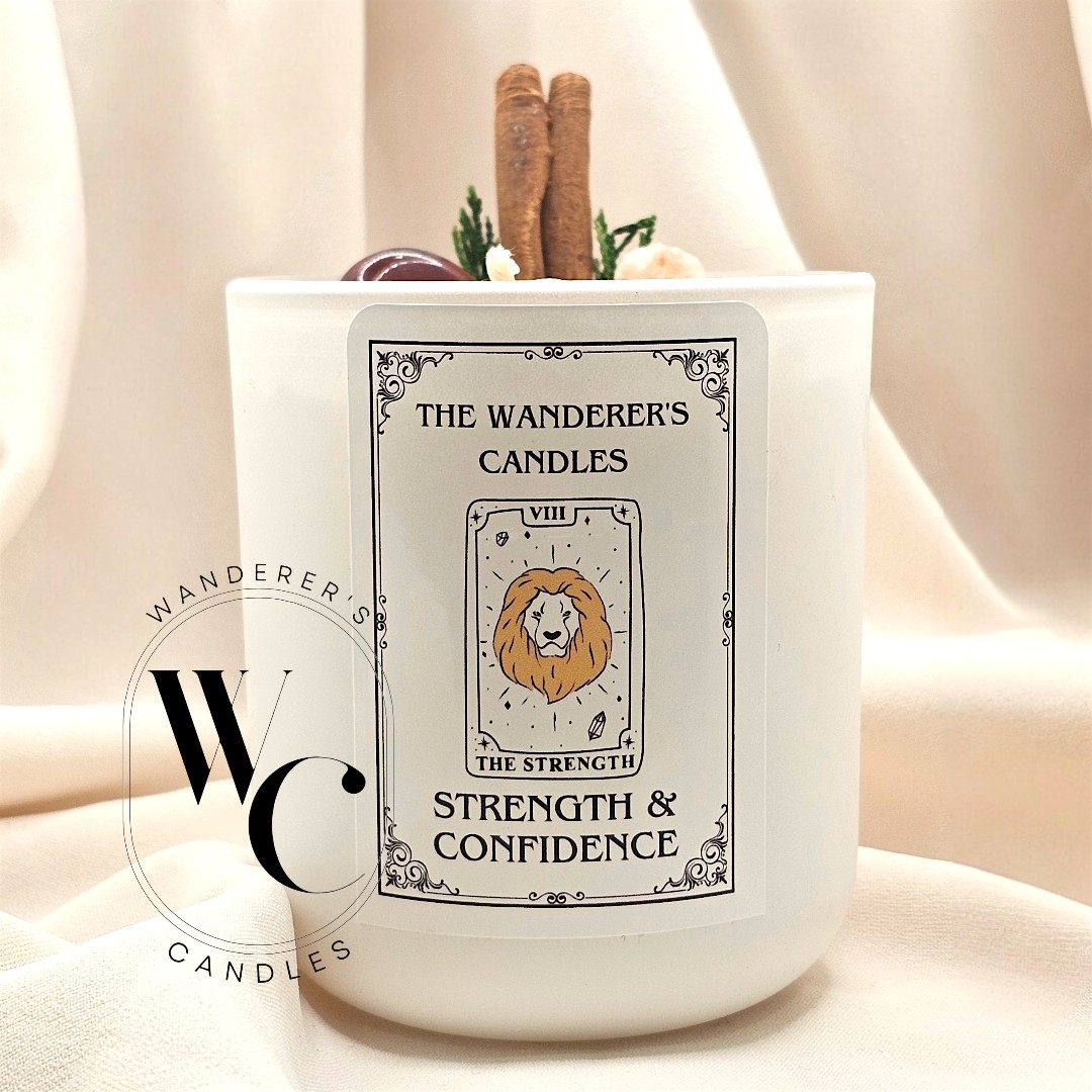 Strength & Confidence Intention Candle